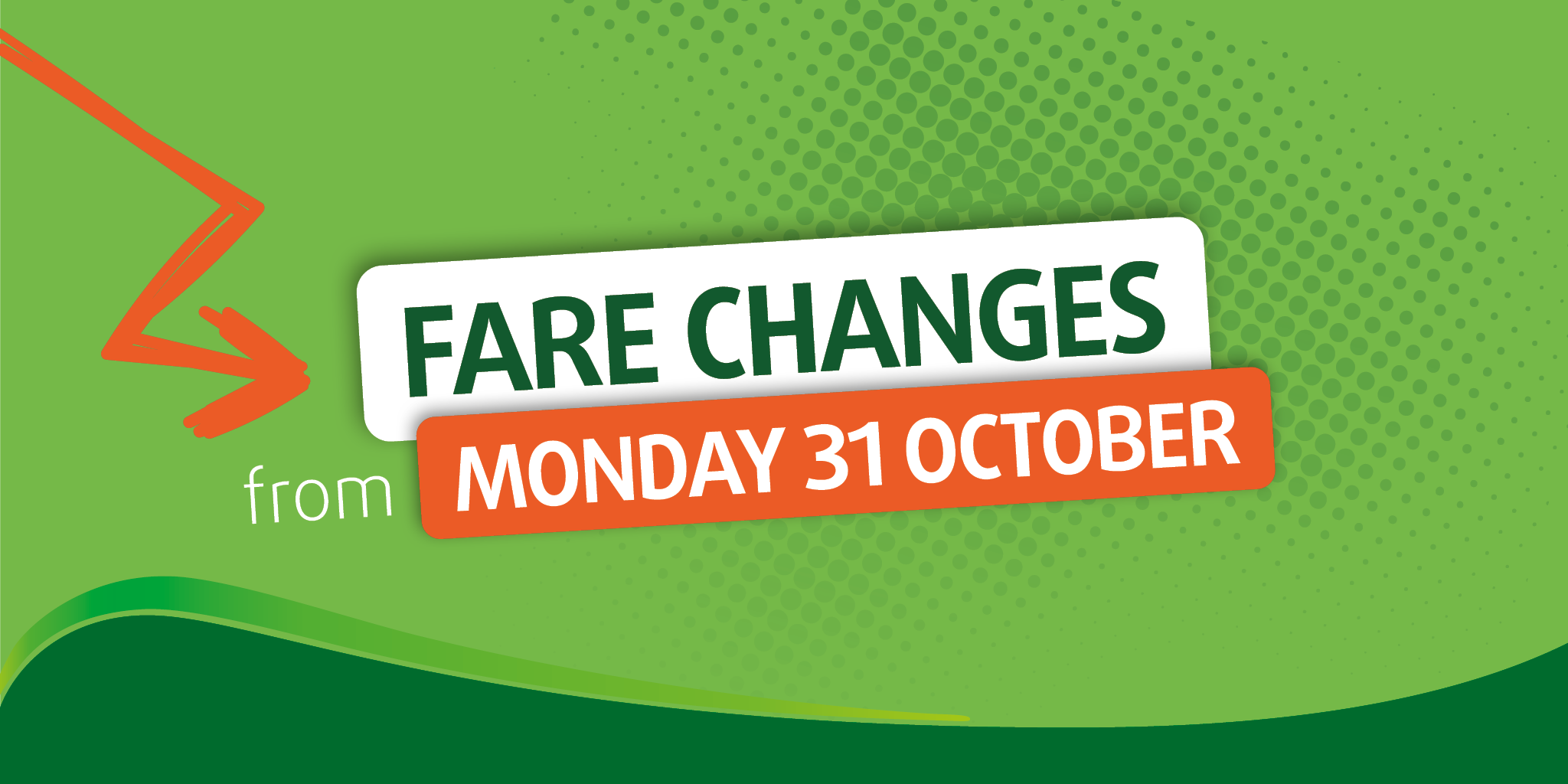 Fares Change from Monday 31st October Southern Vectis